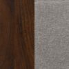 Welsley 50-inch Upholstered Eastern King Bed Walnut
