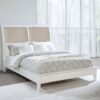 Bexhill 56-inch Upholstered Queen Panel Bed White