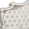 Antonella Upholstered Eastern King Panel Bed Ivory and Camel