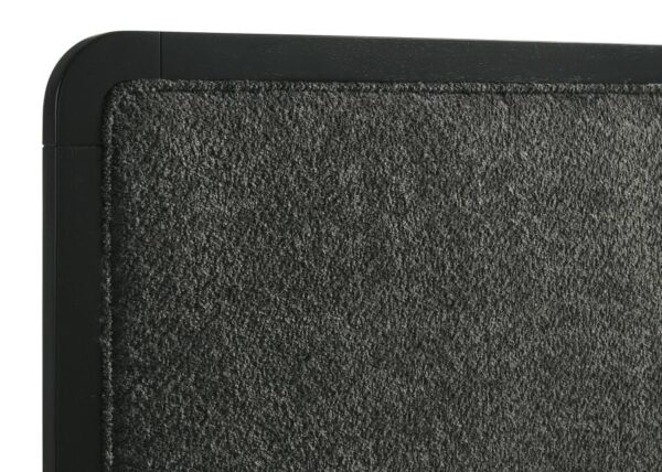 Cavelle 51-inch Upholstered Full Panel Bed Black