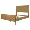 Arini Rattan Queen Panel Bed Sand Wash and Natural Cane