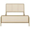 Arini 56-inch Eastern King Panel Bed Cream and Sand Wash
