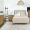 Arini 56-inch Queen Panel Bed Cream and Sand Wash