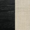 Arini 56-inch Queen Panel Bed Cream and Black