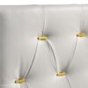 Kendall Upholstered Eastern King Panel Bed White