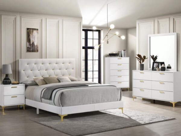 Kendall 5-piece Queen Bedroom Set White