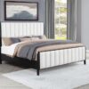 Brookmead 60-inch Upholstered Eastern King Bed Black