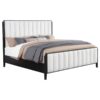 Brookmead 60-inch Upholstered Eastern King Bed Black
