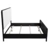 Brookmead 60-inch Upholstered Eastern King Bed Black