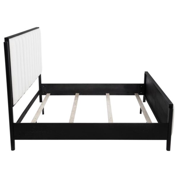 Brookmead 60-inch Upholstered Eastern King Bed Black