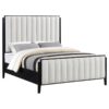 Brookmead 60-inch Upholstered Queen Bed Black