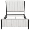 Brookmead 60-inch Upholstered Queen Bed Black