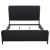 Brookmead Wood Eastern King Panel Bed Black
