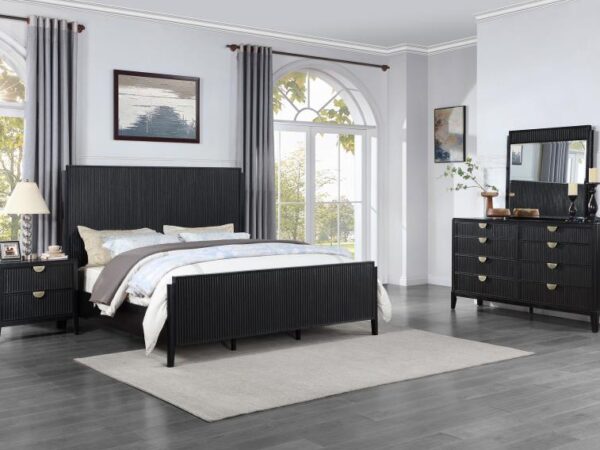 Brookmead 4-piece Queen Bedroom Set Black