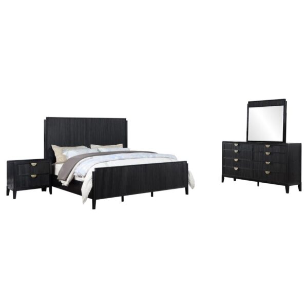 Brookmead 4-piece Queen Bedroom Set Black