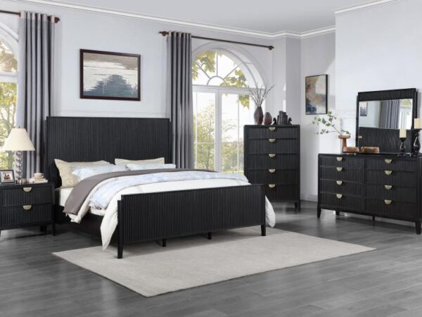 Brookmead 5-piece Queen Bedroom Set Black