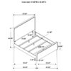 Anastasia Upholstered Queen Panel Bed Pearl White