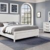 Marielle 4-piece Queen Bedroom Set Distressed White