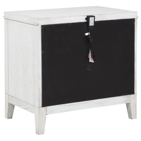 Marielle 5-piece Queen Bedroom Set Distressed White