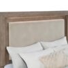 Kenora 56-inch Queen LED Storage Bed Barley Brown