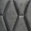 Sonora Eastern King Upholstered Panel Bed White