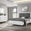 Sonora 4-piece Queen Bedroom Set White