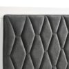 Sonora Queen Upholstered Panel Bed White
