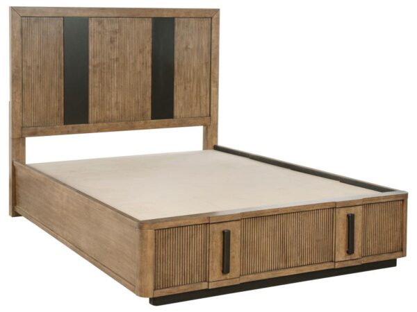 Terrace 2-drawer Eastern King Storage Bed Ash Brown