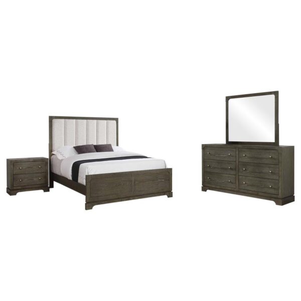 Gran Park 4-piece Queen Bedroom Set Dark Cocoa