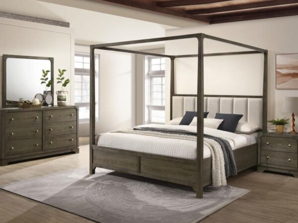 Gran Park 4-piece Queen Bedroom Set Dark Cocoa