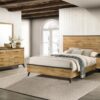 Kaywood 4-piece Queen Bedroom Set Natural Pine