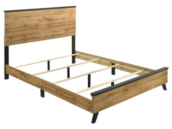 Kaywood 52-inch Queen Panel Bed Natural Pine