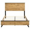 Kaywood 52-inch Queen Panel Bed Natural Pine