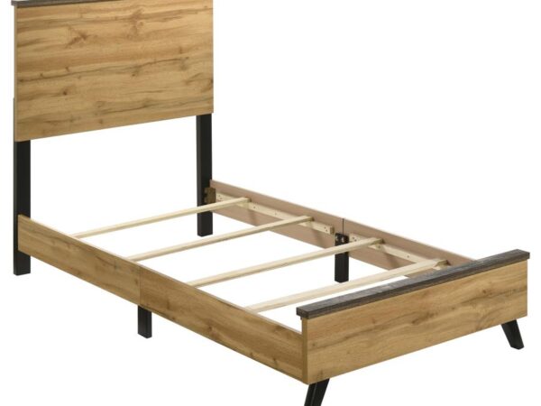 Kaywood 52-inch Twin Panel Bed Natural Pine