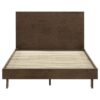 Glenwood 48-inch Queen Platform Panel Bed Warm Brown