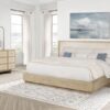 Kailani 4-piece Queen Bedroom Set Beige Oak