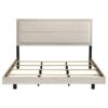 Trenton 54-inch Wood Eastern King Panel Bed Rustic Cream