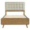 Robyn Wood Full Platform Bed Light Ash