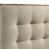 Robyn Wood Full Platform Bed Light Ash
