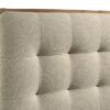 Robyn Wood Queen Platform Bed Light Ash