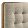 Robyn Wood Twin Platform Bed Light Ash