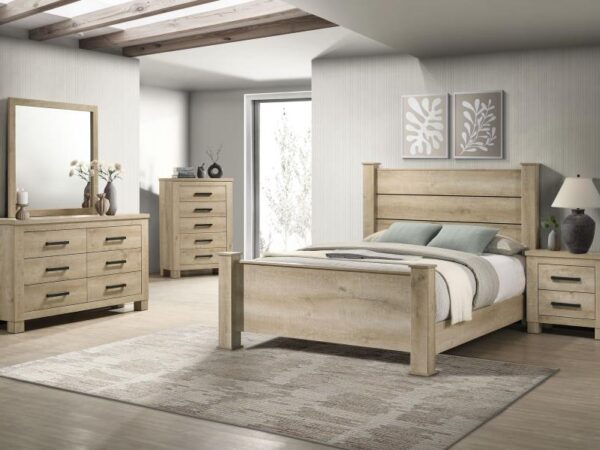 Oakglen 5-piece Queen Bedroom Set Weathered Oak