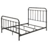 Livingston Metal Full Open Frame Bed Dark Bronze