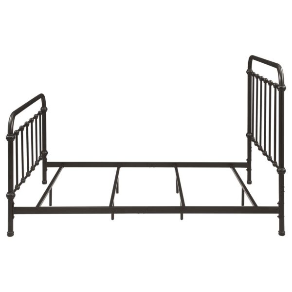 Livingston Metal Full Open Frame Bed Dark Bronze