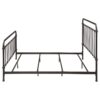 Livingston Metal Eastern King Open Frame Bed Dark Bronze