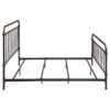 Livingston Metal Eastern King Open Frame Bed Dark Bronze