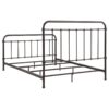 Livingston Metal Queen Open Frame Bed Dark Bronze