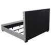 Patricia 58-inch Boucle Upholstered Eastern King Bed Grey