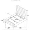 Patricia 58-inch Boucle Upholstered Queen Bed Grey