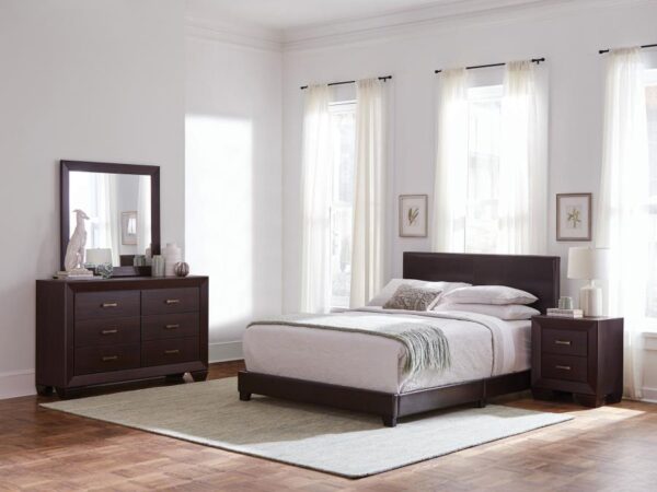 Dorian 4-piece Queen Bedroom Set Dark Cocoa